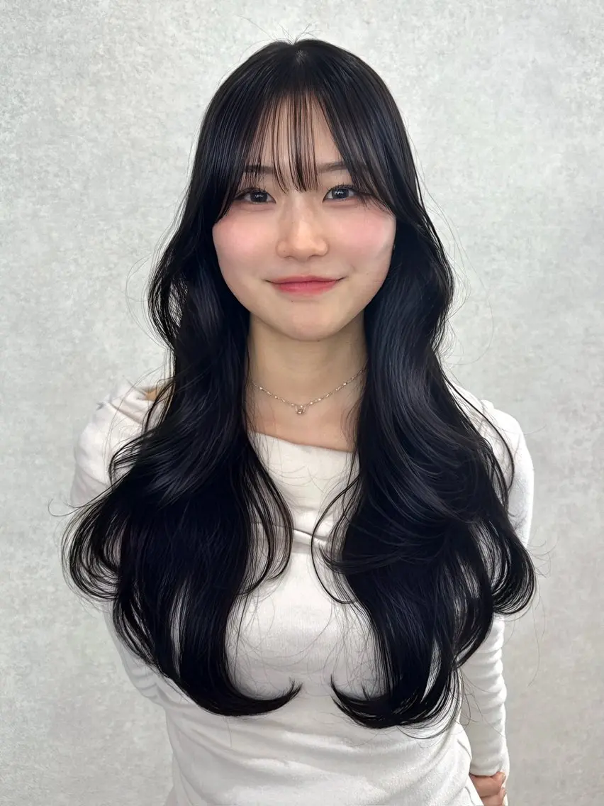 ロング レイヤー/美髪カラー 🫧名古屋YURIのヘアスタイル