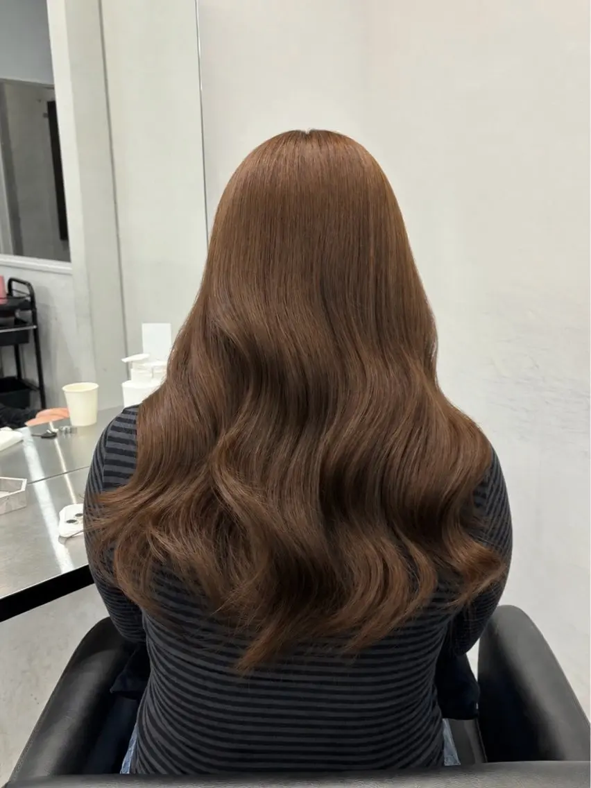 ロング カラー ヘアカラー Core かんなのヘアスタイル