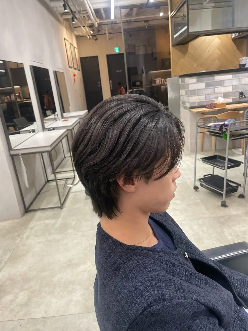 ショート メンズ 縮毛矯正 カット 縮毛矯正 メンズ特化🔥 金子直斗のヘアスタイル