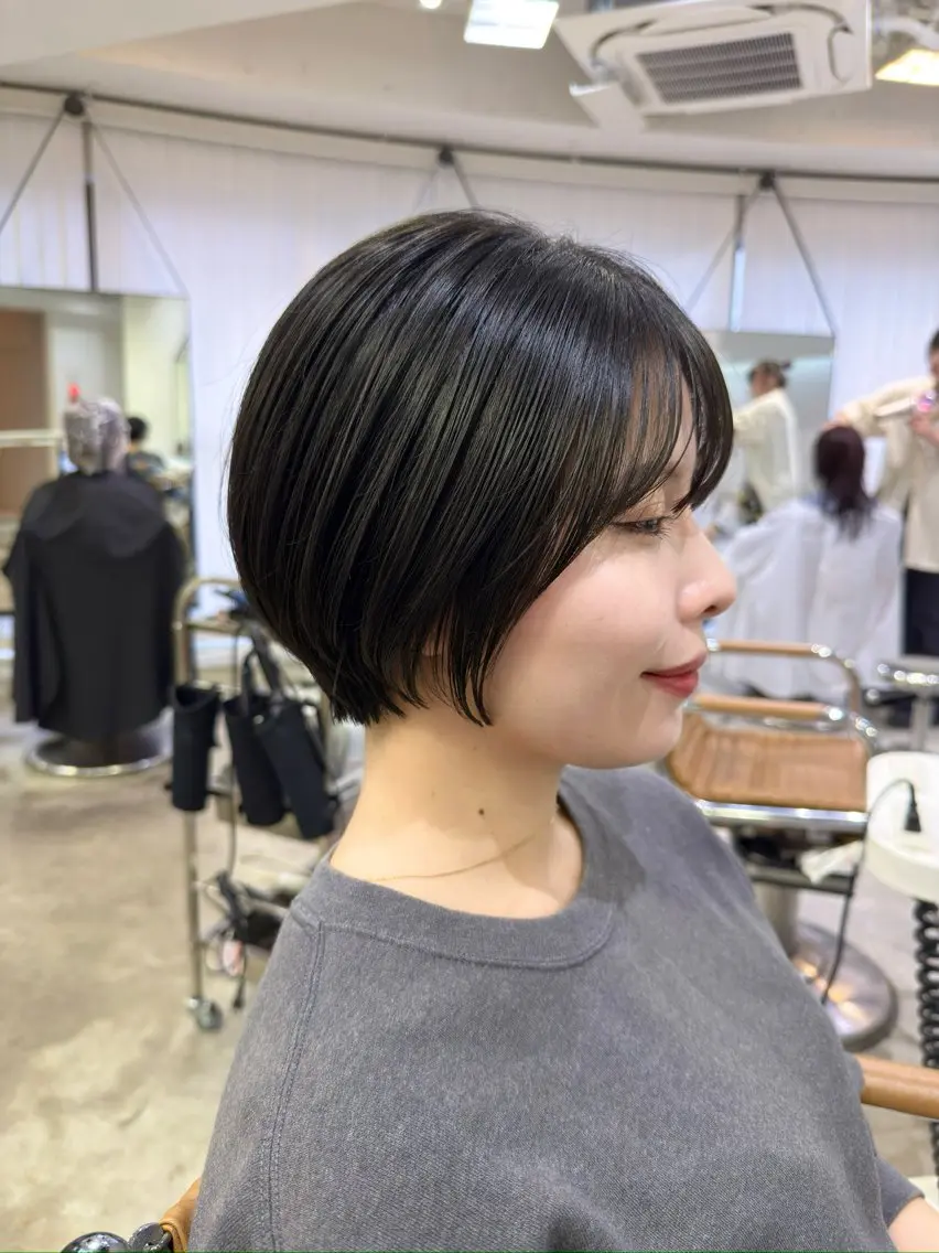 ショート カラー カット ヘアカラー 似合わせ♡レイヤー/ 暖色艶カラー/moeのヘアスタイル