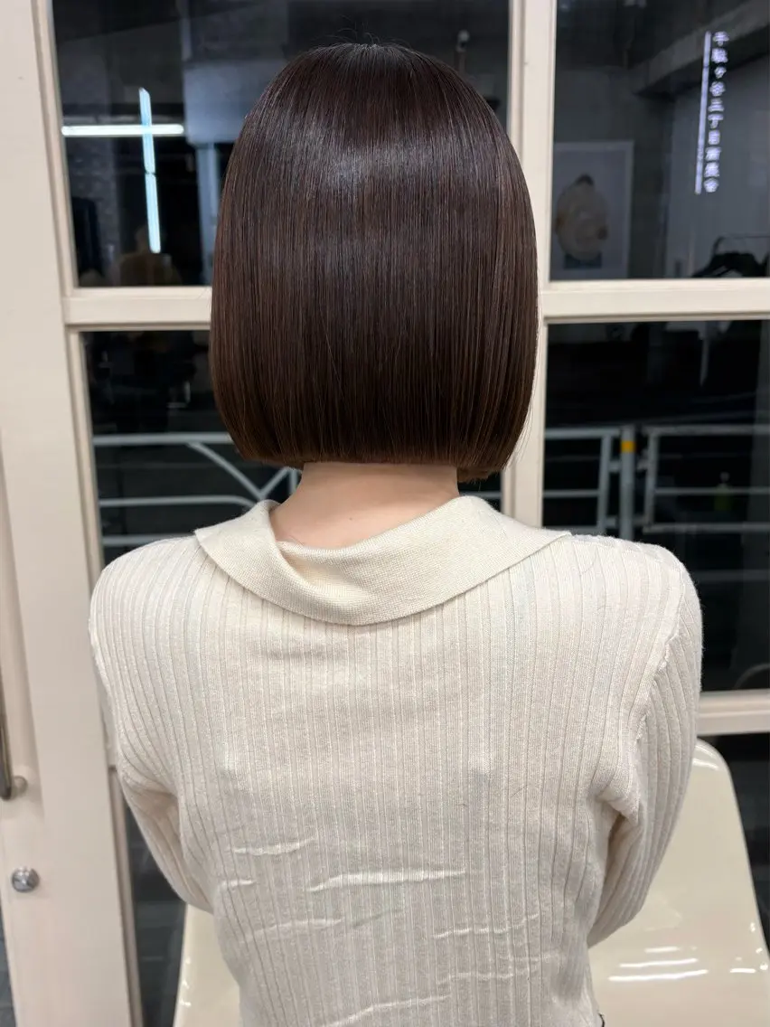 ショート ボブ 井口 怜奈のヘアスタイル