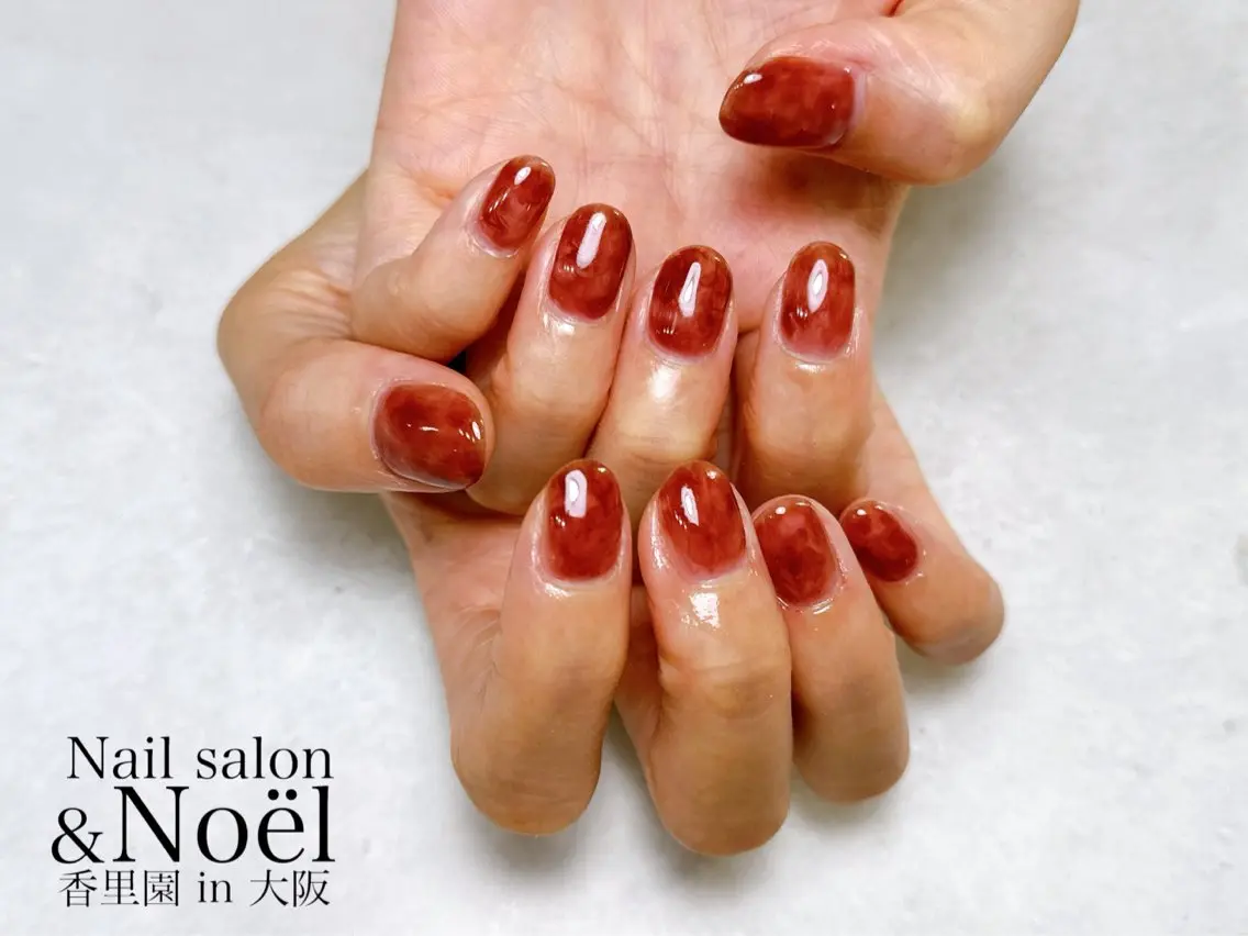 ネイル ニュアンスネイル Nailsalon &Noelのネイルデザイン