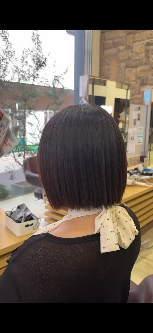 【限定価格】 ワンレングスボブ限定❗️ワンレングスボブカット💇♀️の写真