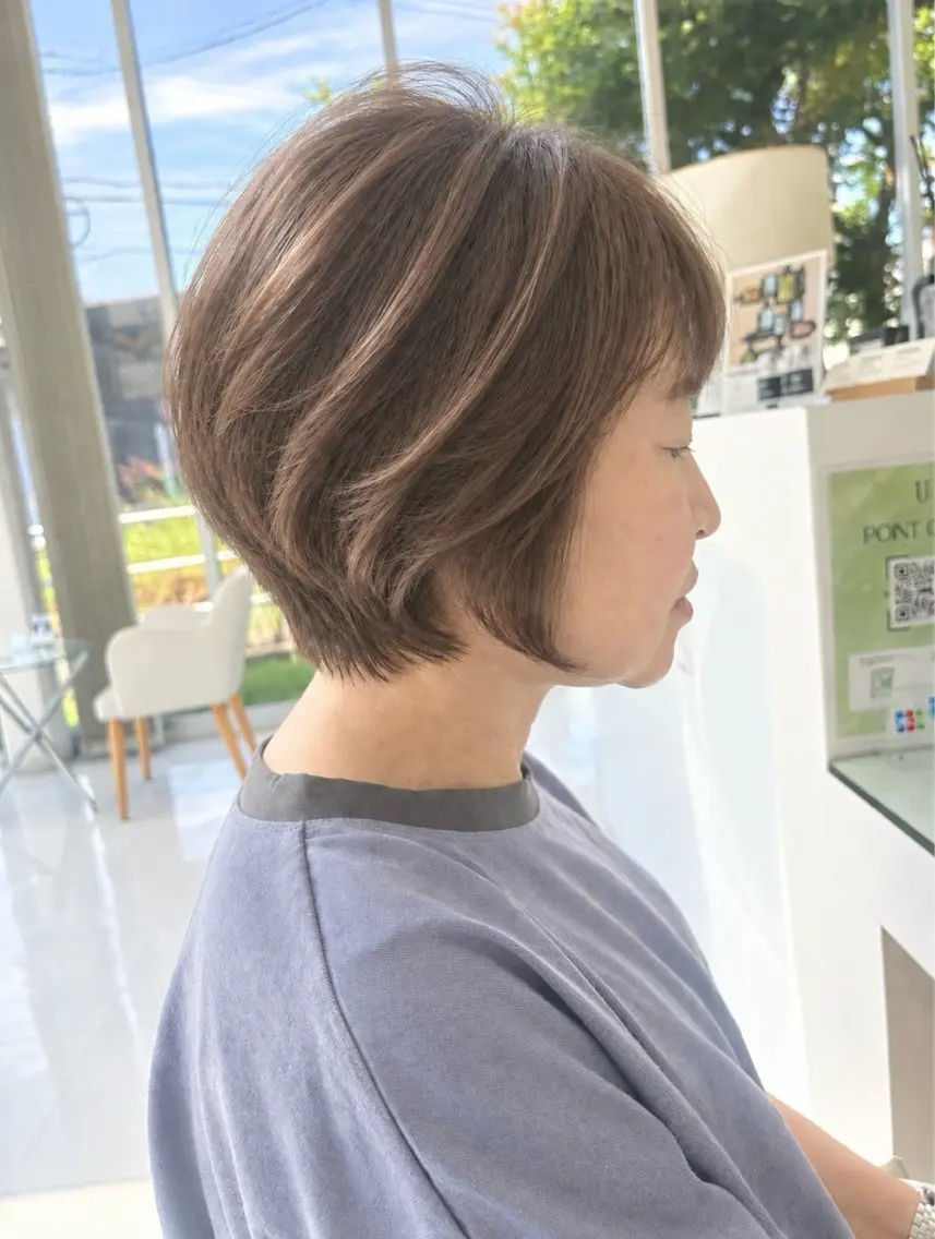 ショート 稲熊 あみのヘアスタイル