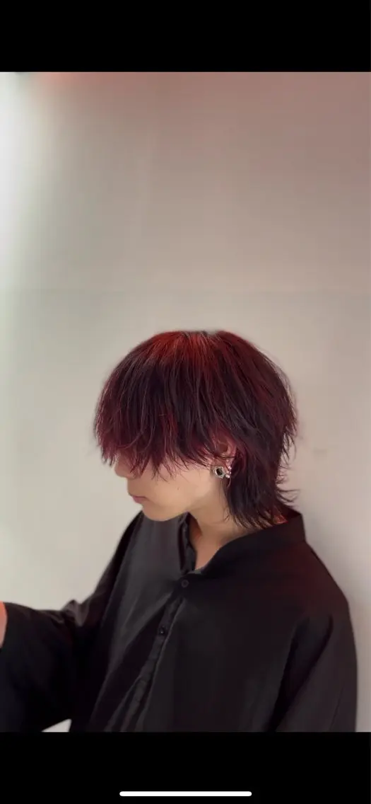カラー メンズハイトーン 北斗💍レイヤーのヘアスタイル