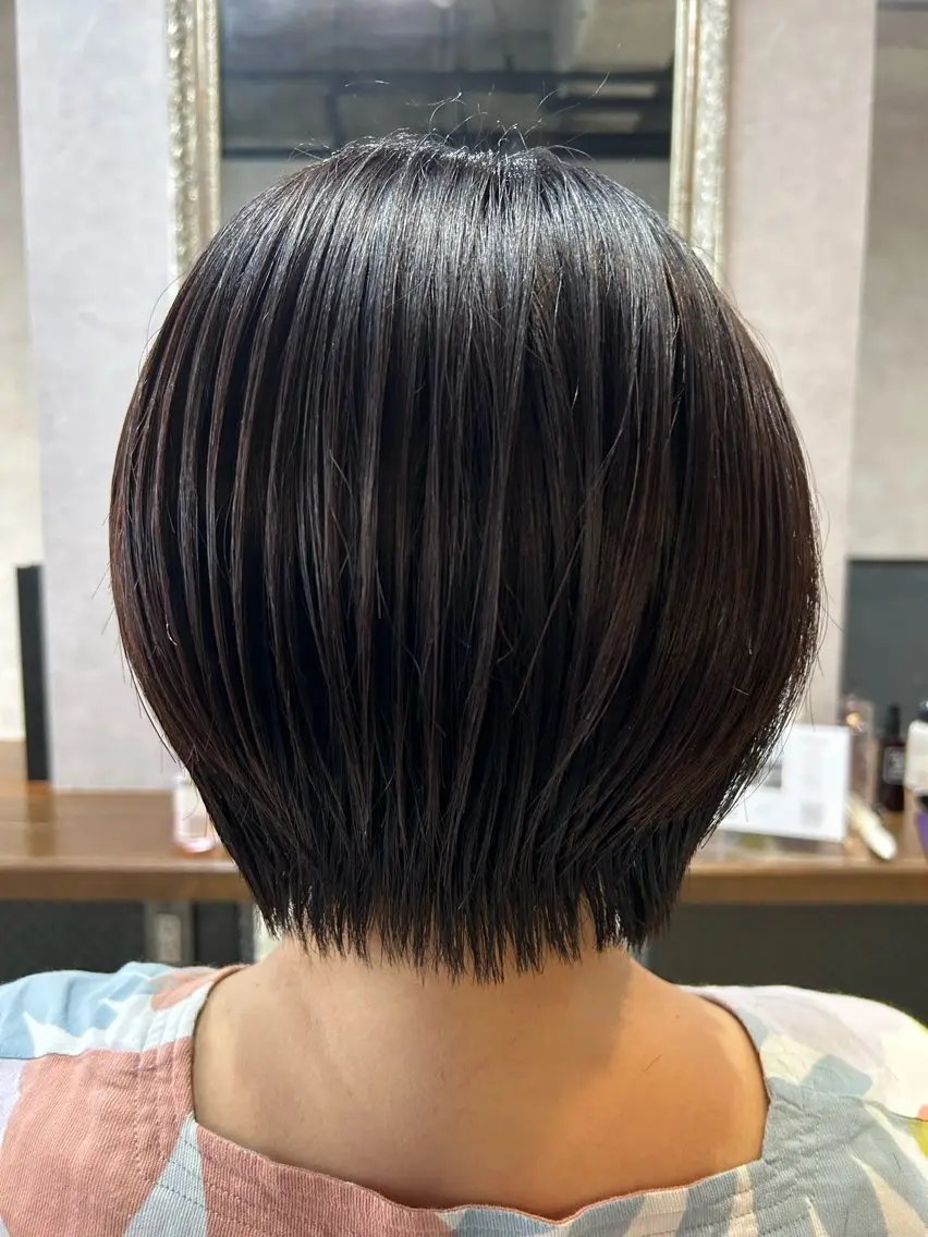 ショート enx天王町店 伊藤 愛央のヘアスタイル