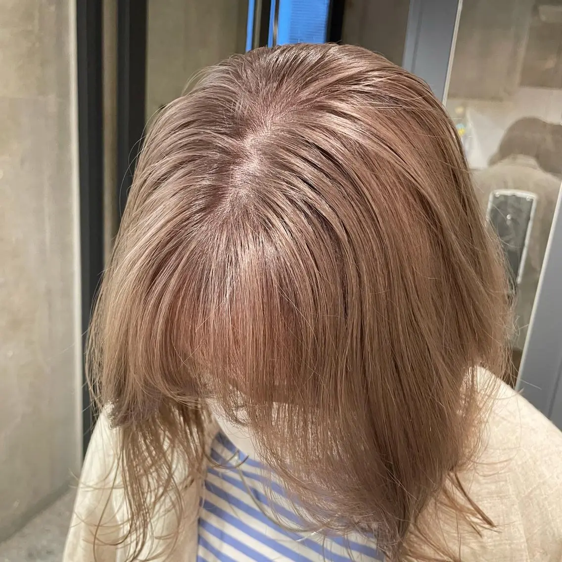 ミディアム カラー カット ヘアカラー ❤️ダブルカラー 髪質改善❤️SAYAのヘアスタイル