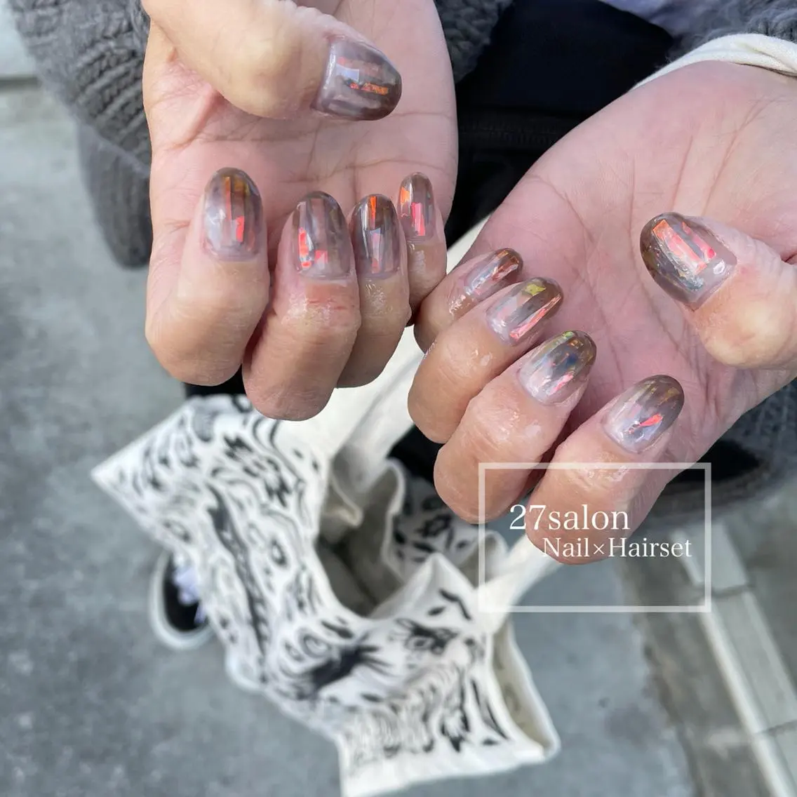 ネイル ニュアンスネイル 27salon yuinaのネイルデザイン