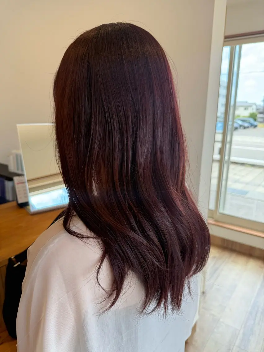 カラー ヘアカラー タガミ リンカのヘアスタイル