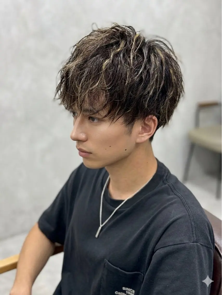 パーマ メンズパーマ 特化Enhanceのヘアスタイル