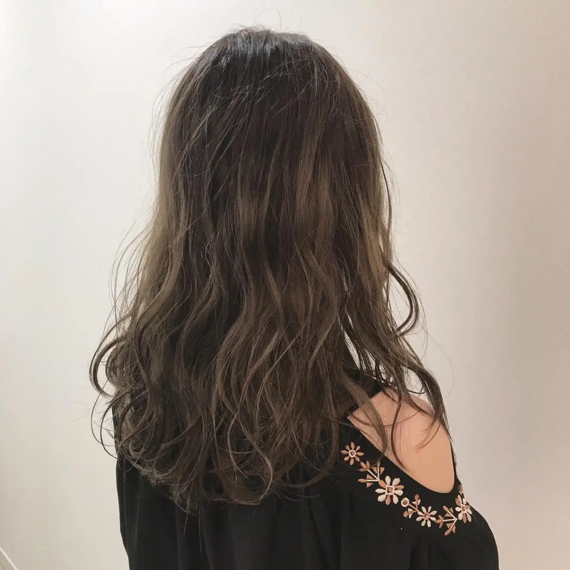 ミディアム カラー 店長 大方康暉のヘアスタイル