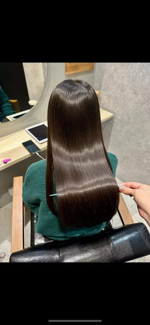 セミロング トリートメント yuu/髪質改善 カラー🌛のヘアスタイル