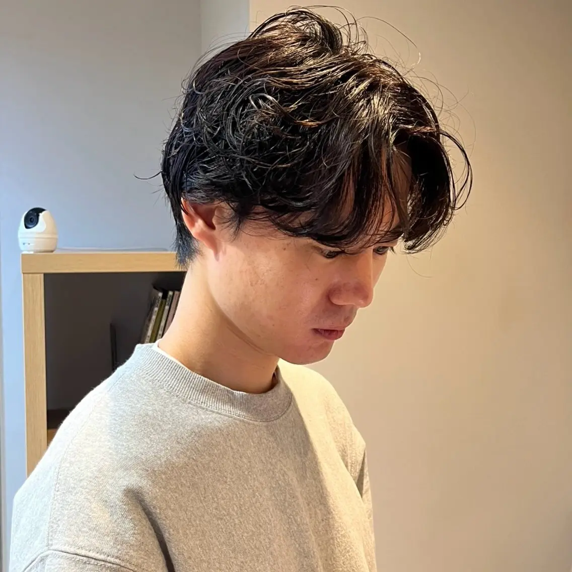 メンズ イトノ リュウのヘアスタイル