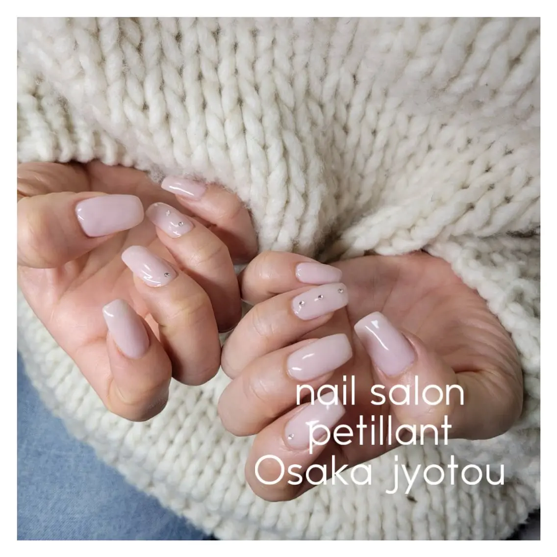 ネイル アートネイル 卒業式 シンプルネイル nail salon petillantのネイルデザイン