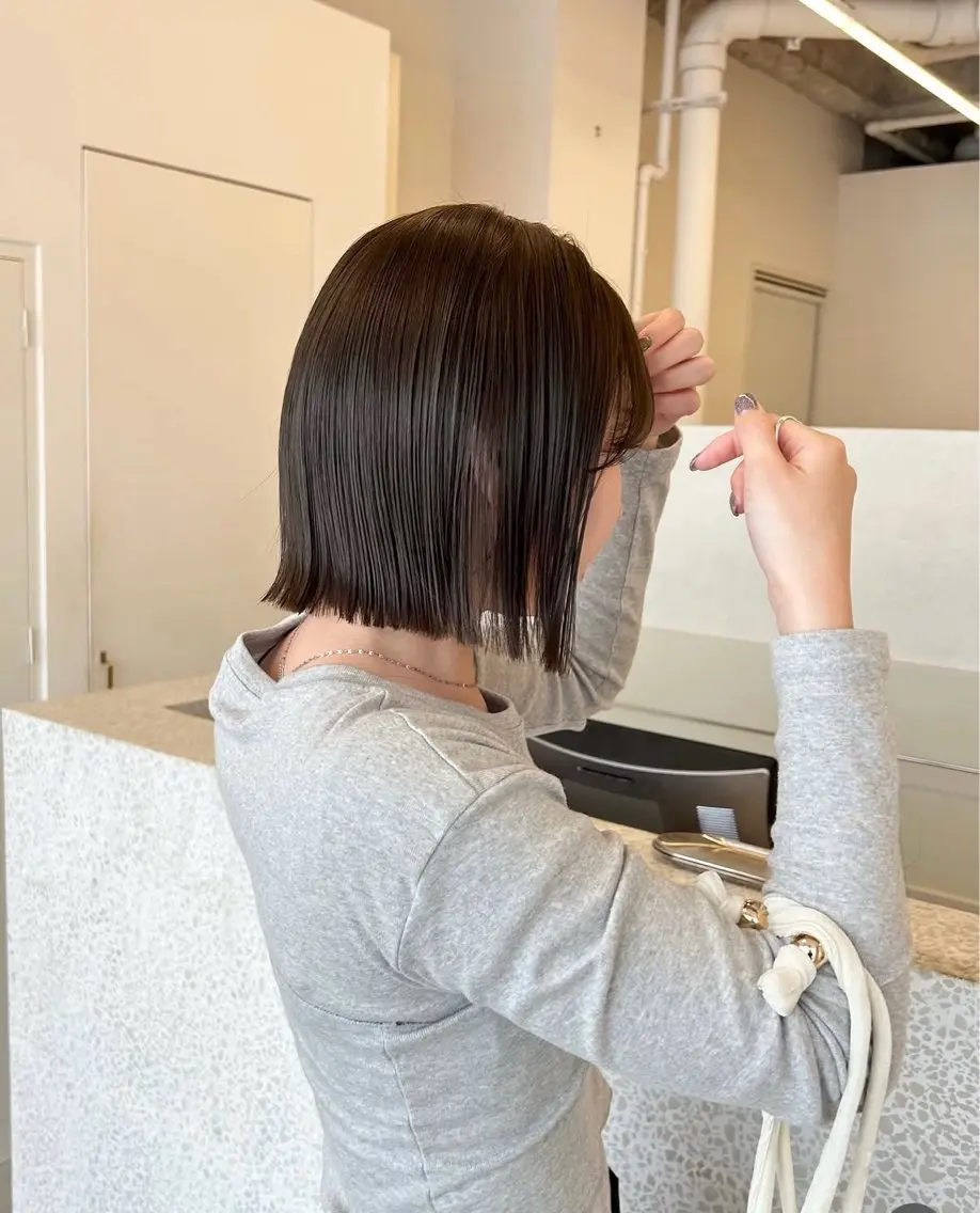 【Bob cut model 募集中✂︎】女性限定 ⟡.·*.の写真