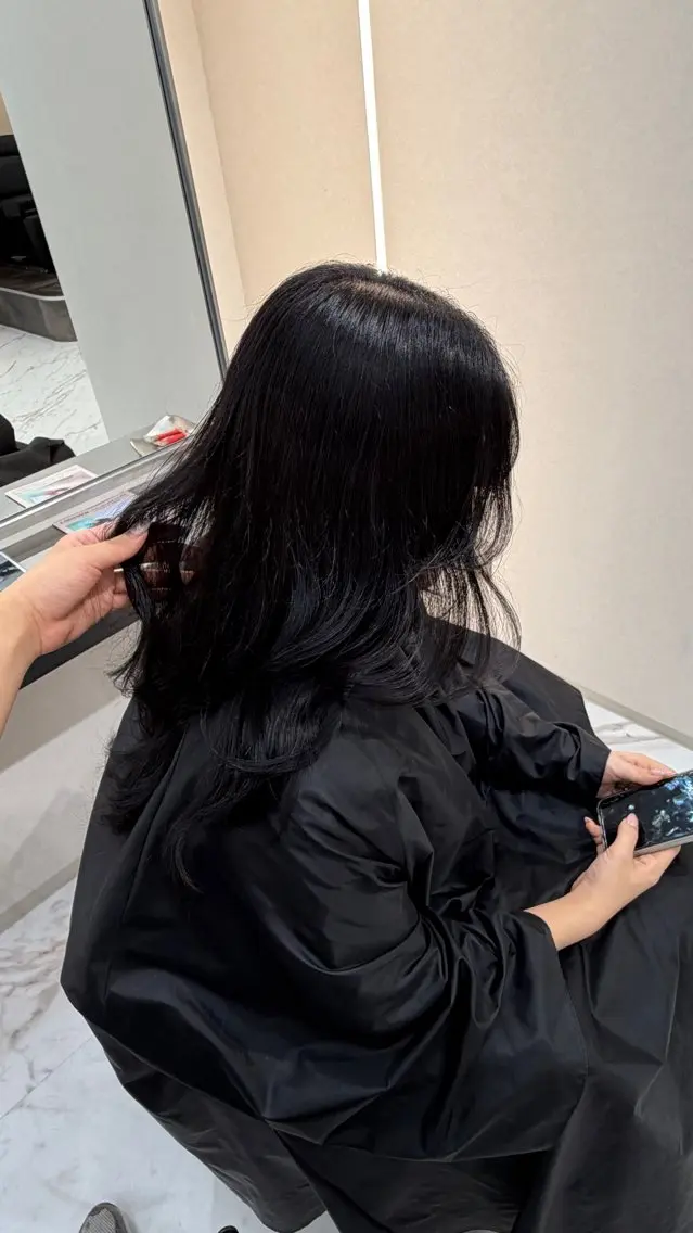 ロング カラー ヘアアレンジ ヘアカラー トリートメント かんな/カラーモデル 募集中🪽‪/表参道のヘアスタイル