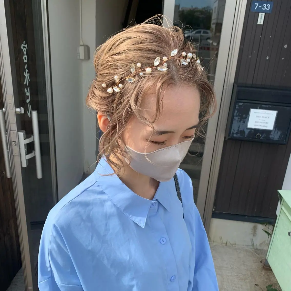 セミロング カラー カット ヘアカラー トリートメント 本間 結衣のヘアスタイル