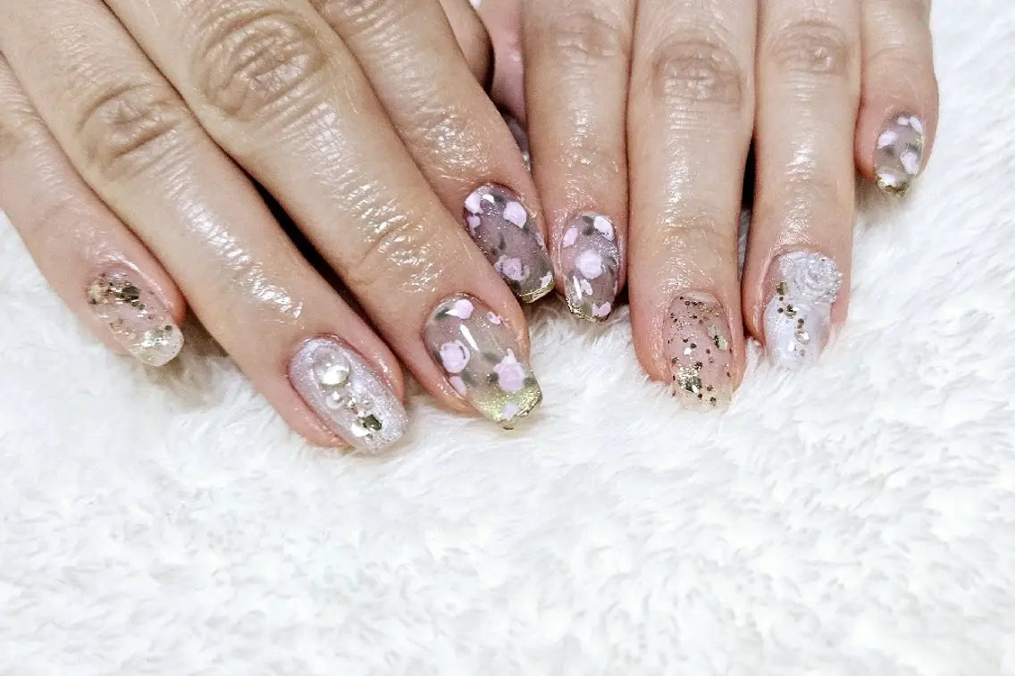 10本アート￥7700🧡ハンドジェルの写真