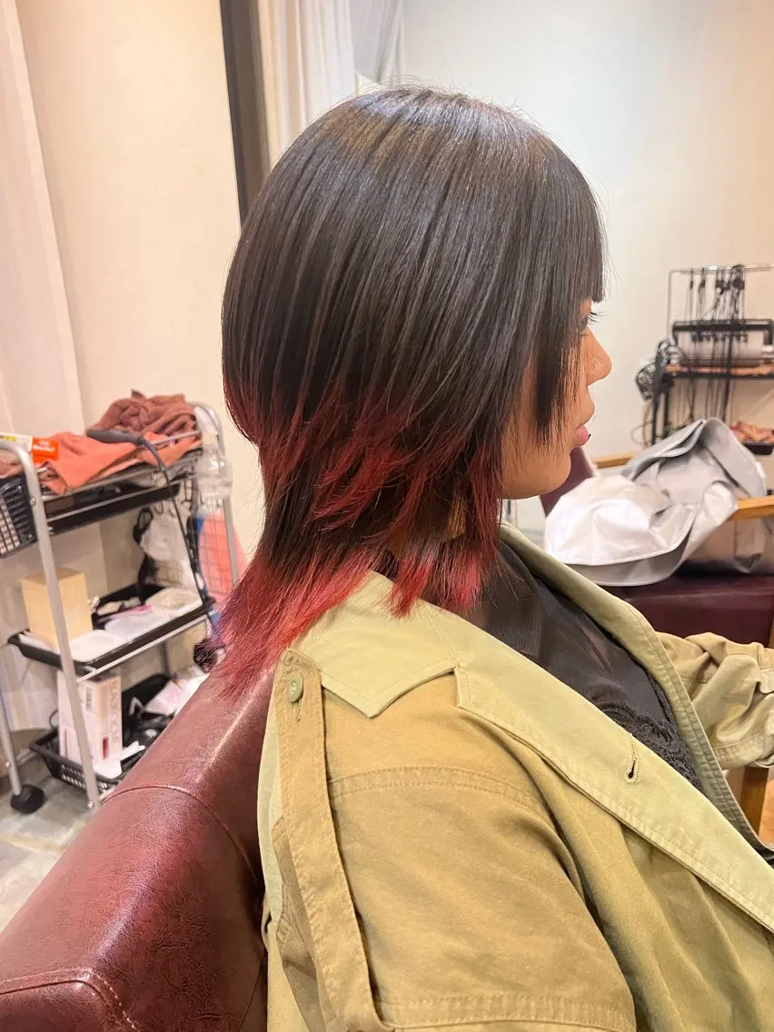 ミディアム Cecilhair なんば店    岩川のヘアスタイル
