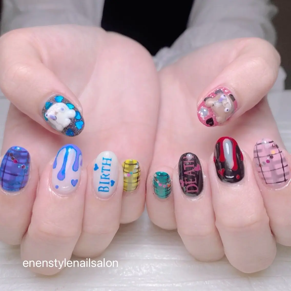 ネイル ハンドネイル 🐾enen style 🐾のネイルデザイン