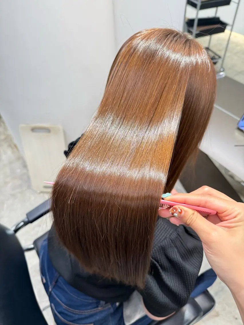 ロング an🦋レイヤー/ 無料カット【蔵前】のヘアスタイル