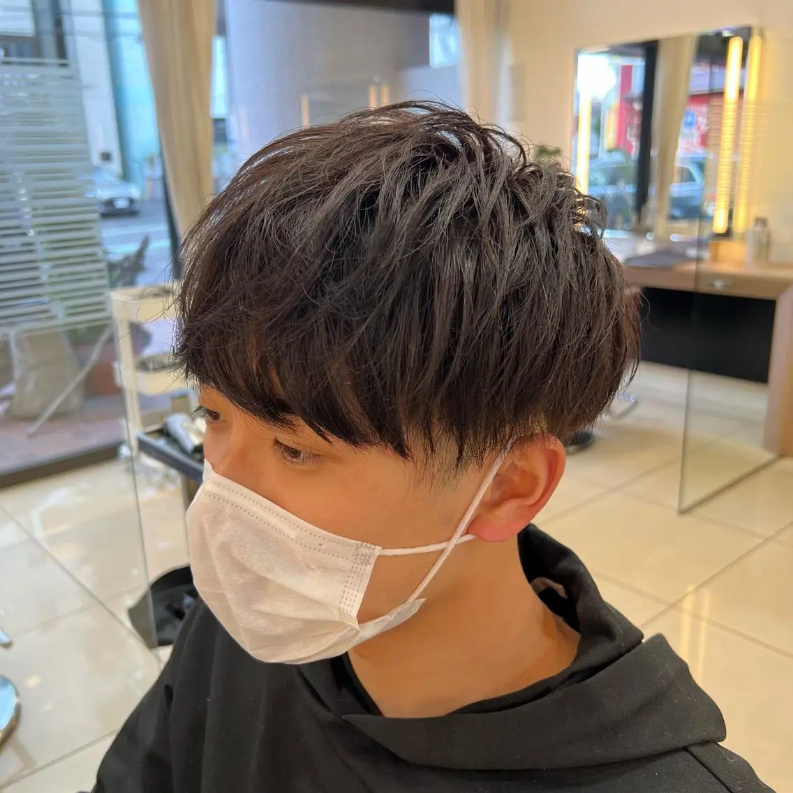 ショート カラー ブラウンカラー レッドカラー レッドブラウン 茅ヶ崎パーマ特化/ スパイラル/ハルキのヘアスタイル