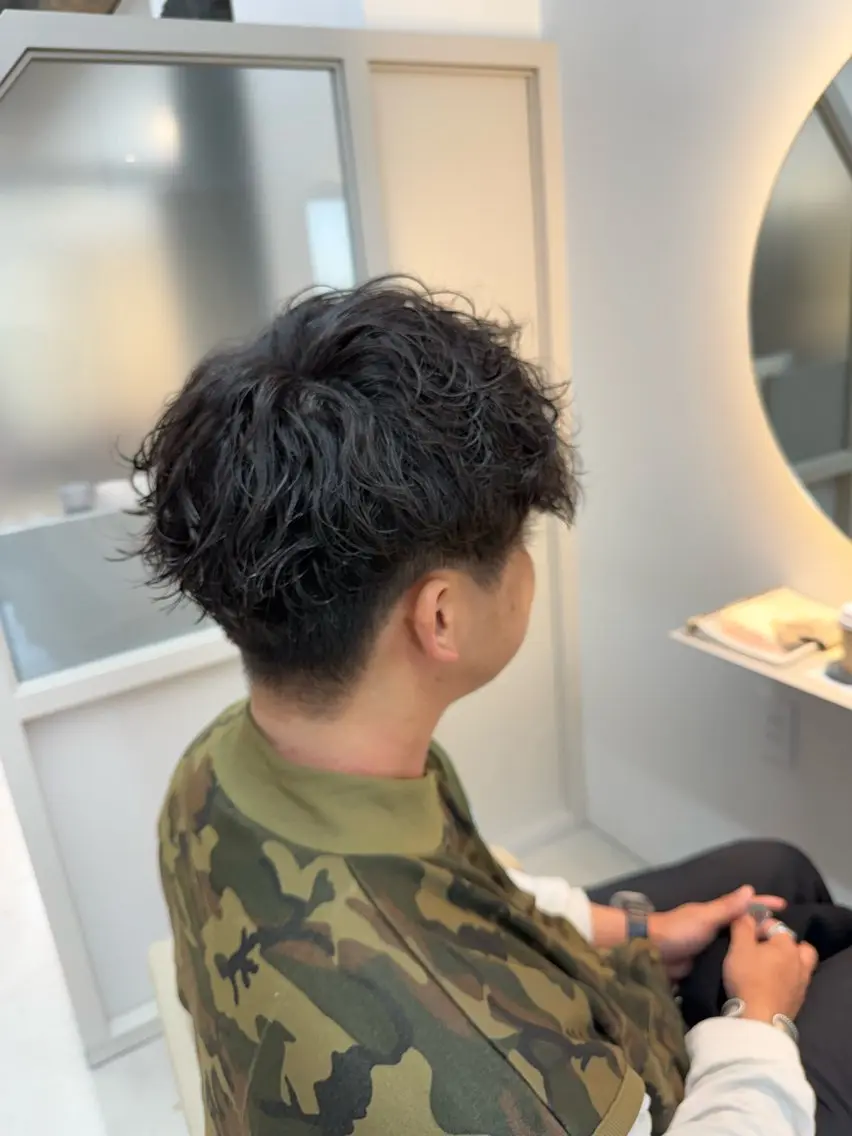 【メンズ限定】メンズカット+パーマ¥13200→¥9900の写真
