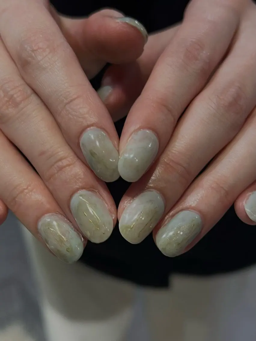 ネイル ハンドネイル Hata nail 🎀個性派ニュアンスのネイルデザイン