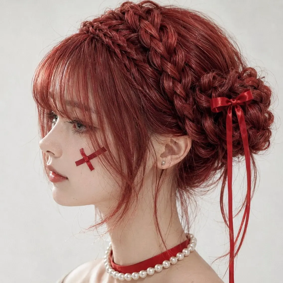 コンテストモデル(ヘアカラー込み)の写真