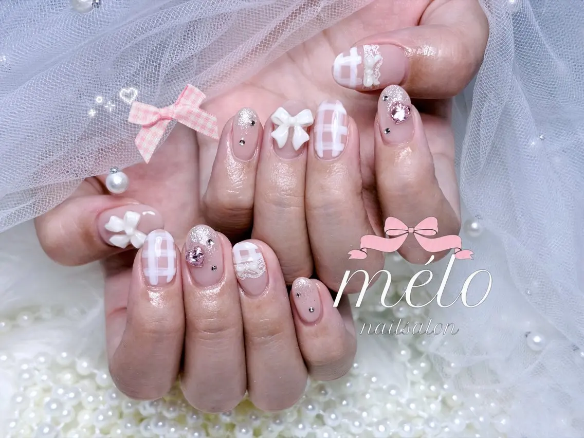 ネイル ハンドネイル mélo 🎀 けいなのネイルデザイン