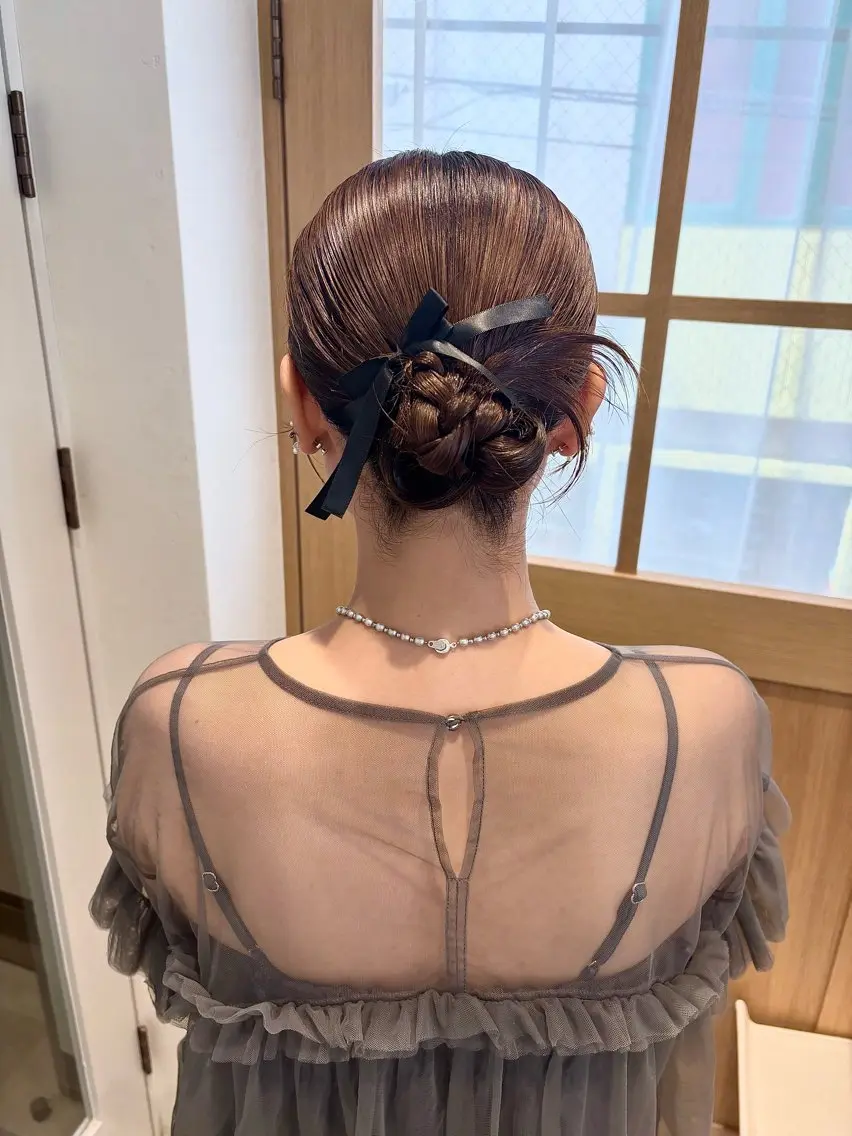 ヘアアレンジ ヘアセット 🌟当日予約OK🌟 西野楓加のヘアスタイル
