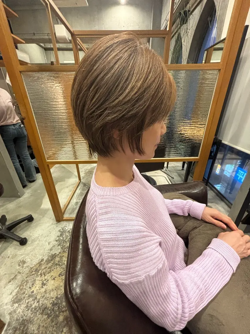ショート カット 店長 大方康暉のヘアスタイル