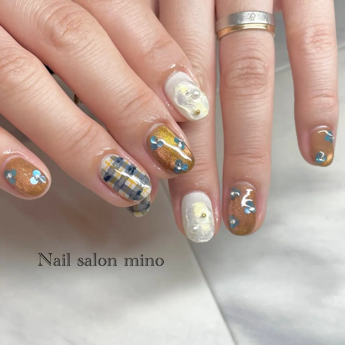 ネイル ハンドネイル 三野 nail salon minoのネイルデザイン