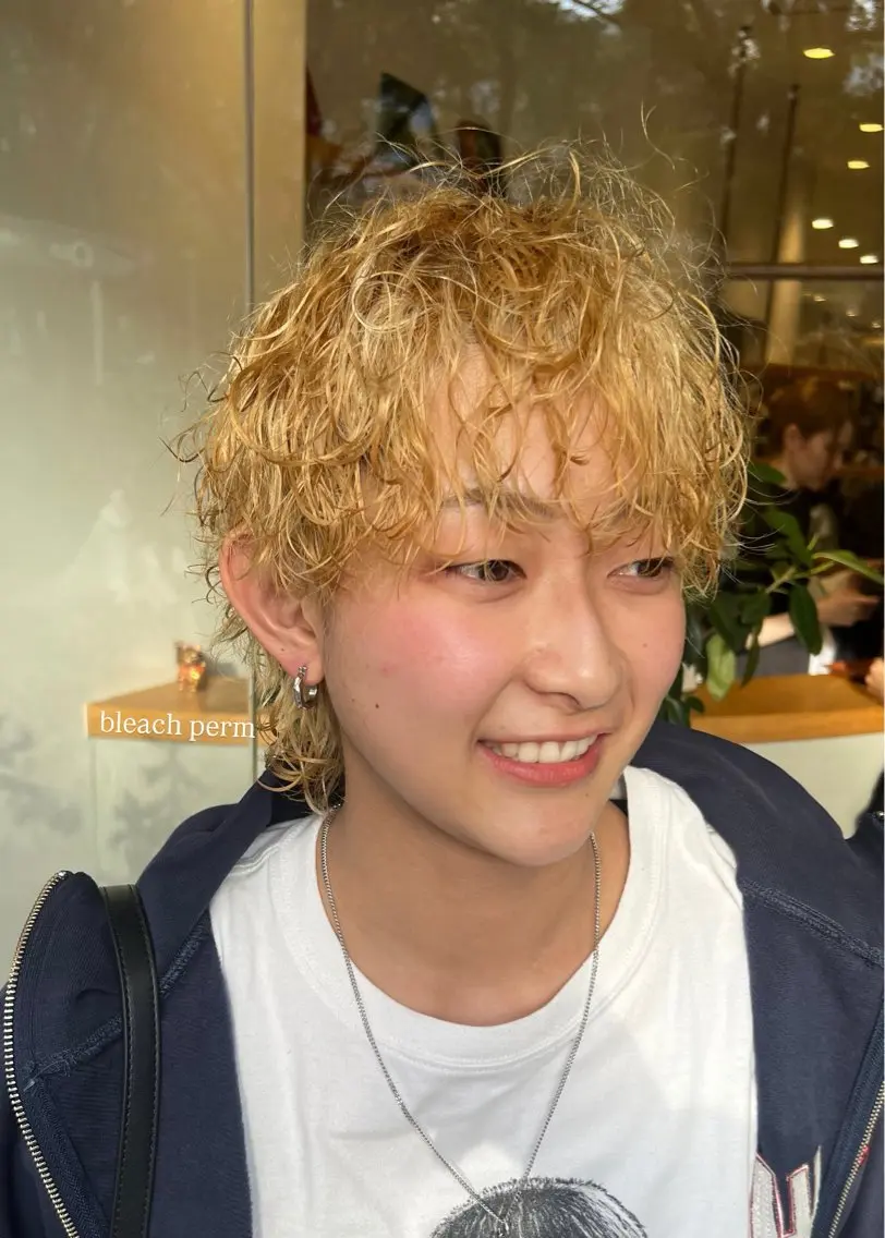 ショート カット パーマ トリートメント パーマ/名古屋パーマ / コデラ ナナホのヘアスタイル