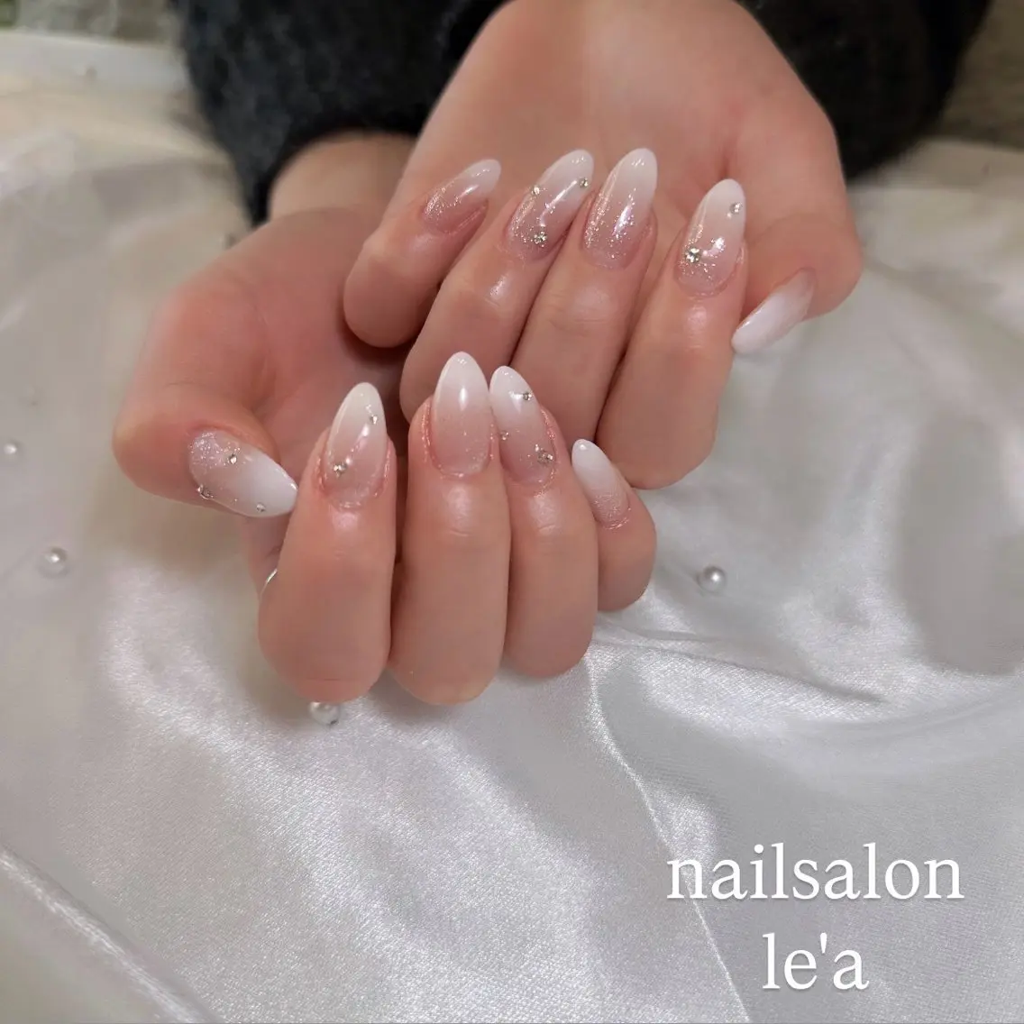 パーマ ハンドネイル nailsalon le'aのネイルデザイン