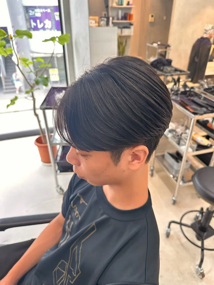カット+曲がる縮毛矯正の写真