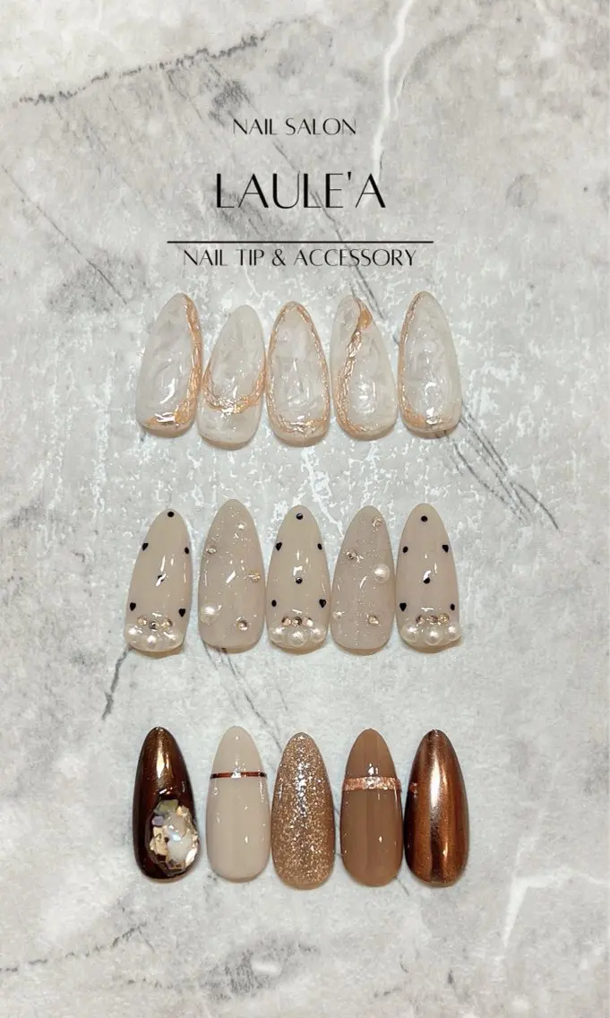ネイル ハンドネイル nailsalon Laule'aのネイルデザイン