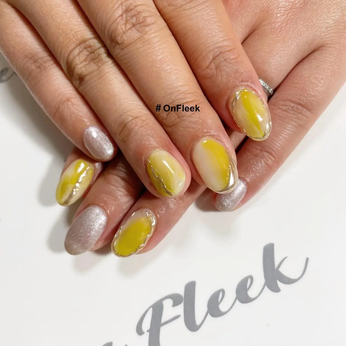ネイル ハンドネイル NailSalon ＃OnFleekのネイルデザイン