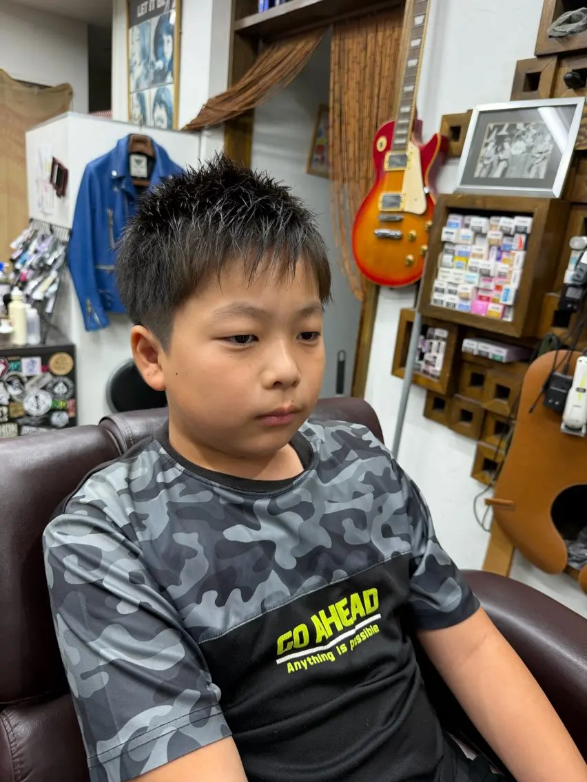 ショート キッズ 高東 俊介のヘアスタイル
