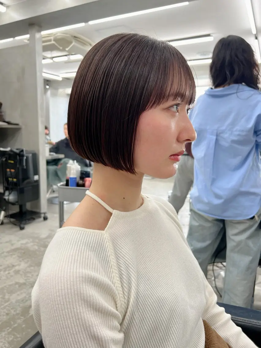 ショート カット トリートメント 鈴 /ショート/ボブのヘアスタイル