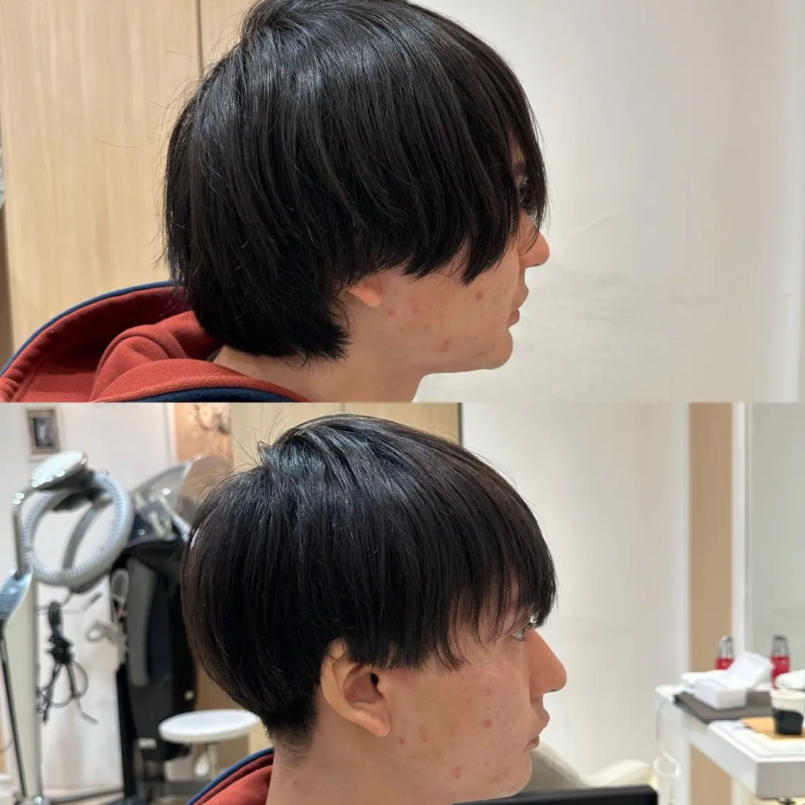 メンズ 縮毛矯正 Ash中目黒 森田みなみのヘアスタイル