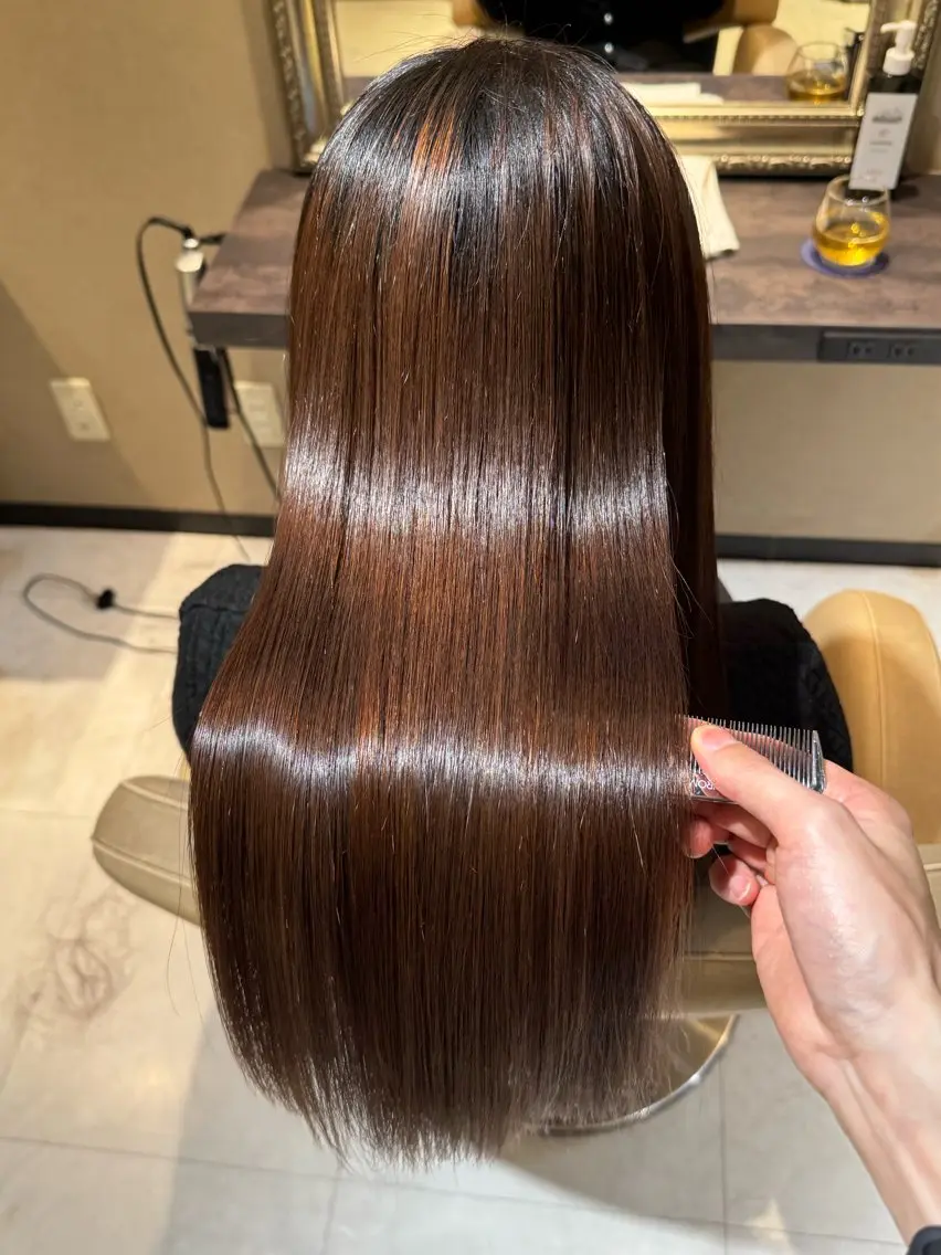 ロング 髪質改善 🫧美髪縮毛矯正 🫧SEKIのヘアスタイル