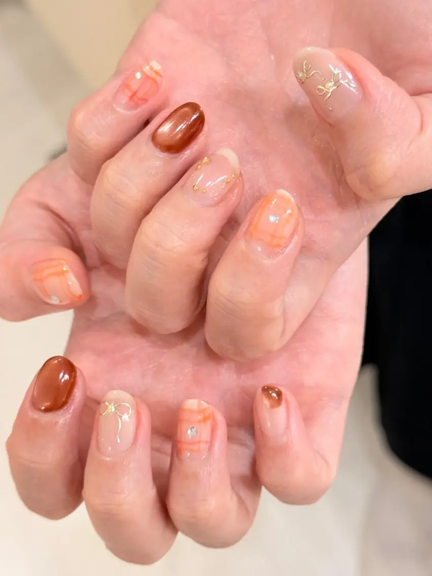 ネイル ハンドネイル カスミ 💛吉祥寺のネイルデザイン
