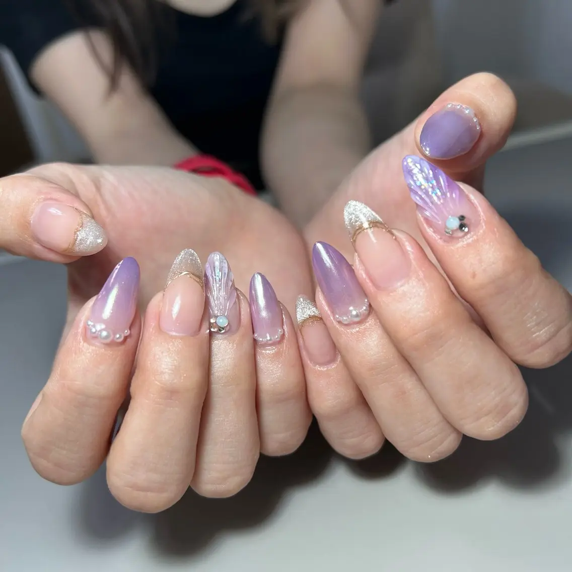 ネイル ハンドネイル nailroom‪ sb‪‪𓈒𓂂𓏸のネイルデザイン