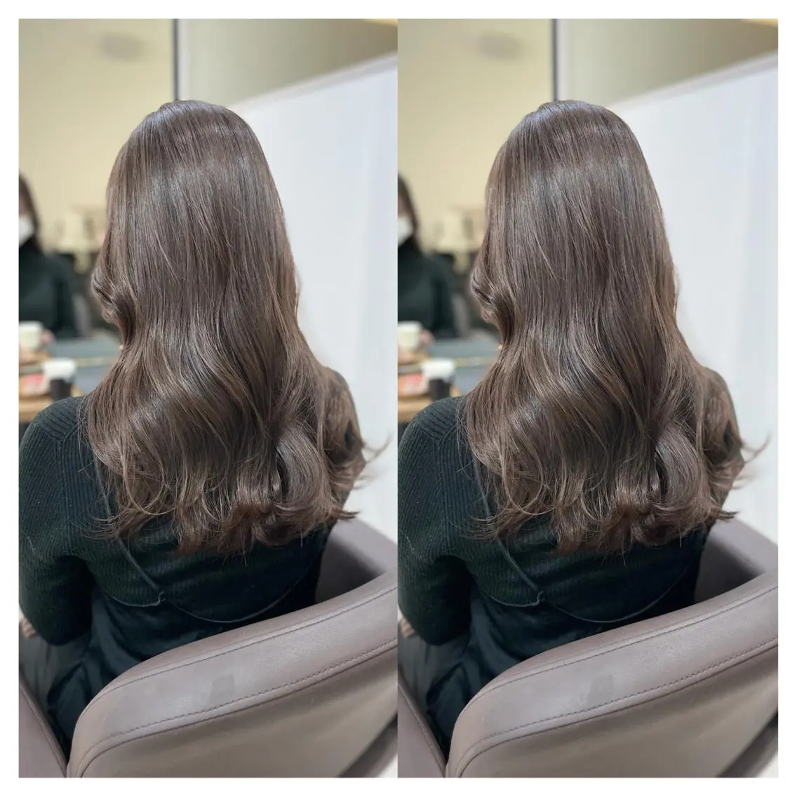 ロング カラー カット ヘアカラー トリートメント 村山 茉衣のヘアスタイル