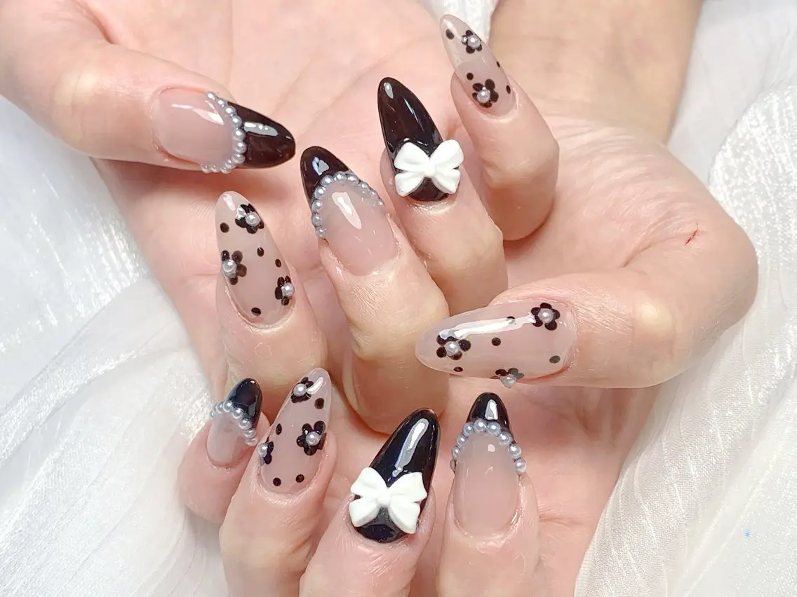 ネイル ハンドネイル 💜MIYA NAIL鶴見店のネイルデザイン