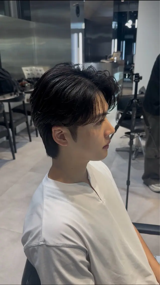 ショート パーマ メンズ メンズパーマ ニュアンスパーマ 似合わせパーマ🔥 河浪 大智のヘアスタイル
