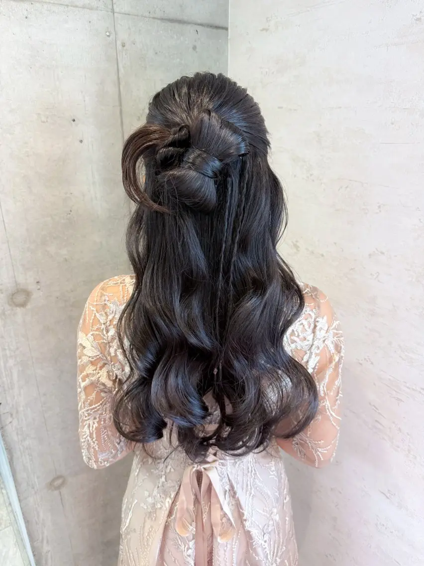 ヘアアレンジ はやしほのか| マンツーマン美容師のヘアスタイル