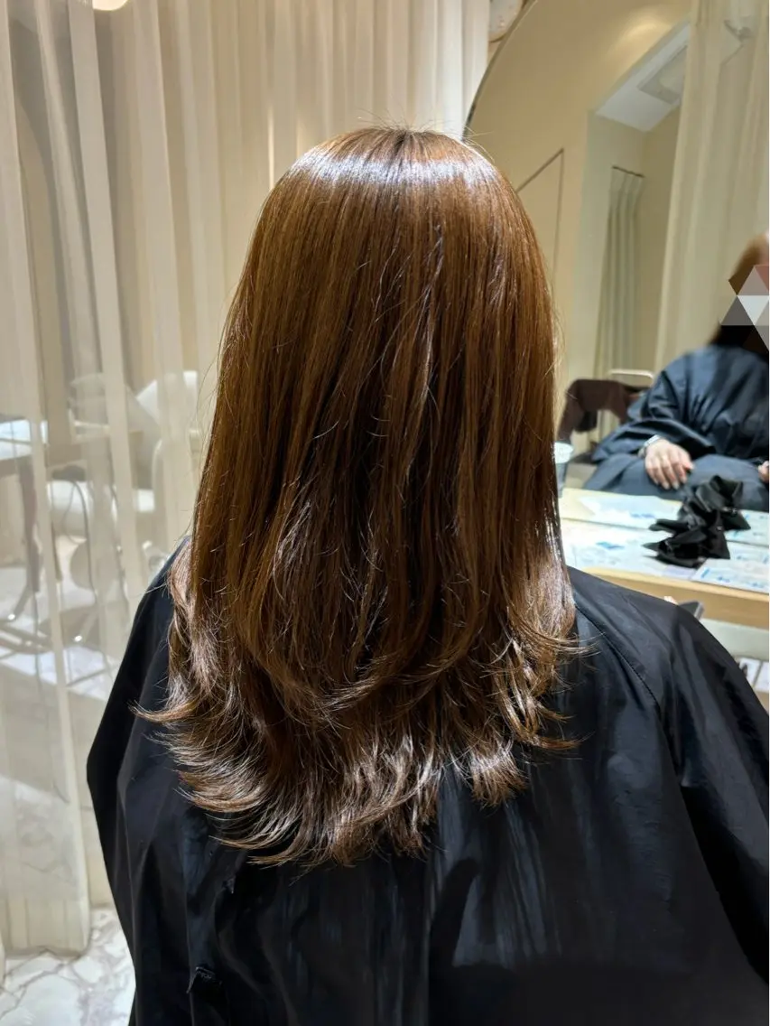 ロング カット トリートメント 🫧日吉/髪質改善/ 上原ちえみ🫧のヘアスタイル