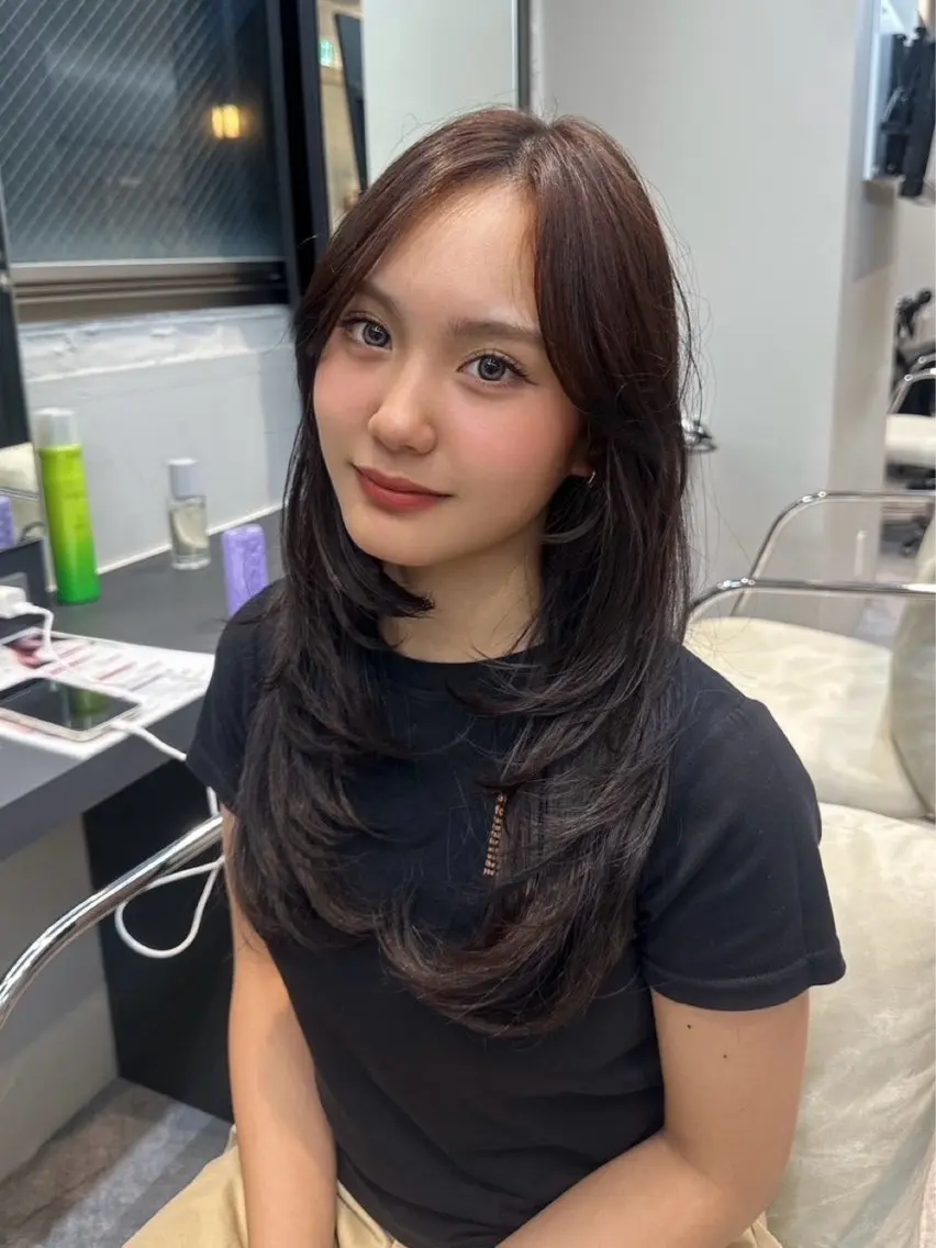 ロング カラー 透明感カラー🫧／ Ke-naのヘアスタイル